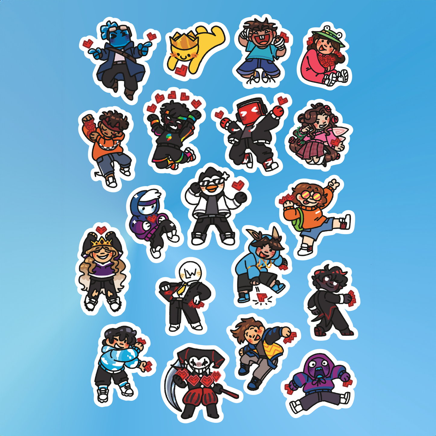 Lifesteal Season 7 Sticker Pack