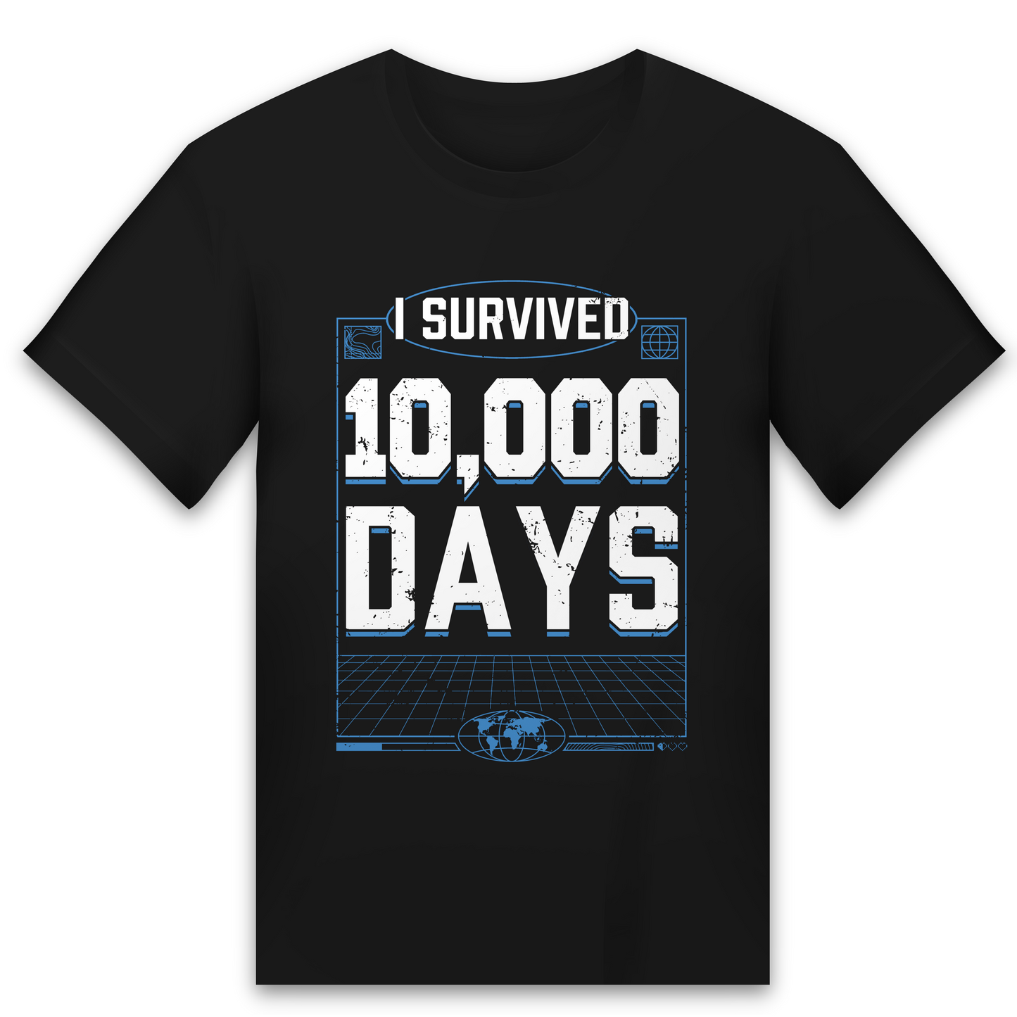 SB737 'I Survived 10,000 Days' T-Shirt