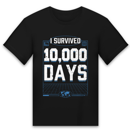 SB737 'I Survived 10,000 Days' T-Shirt
