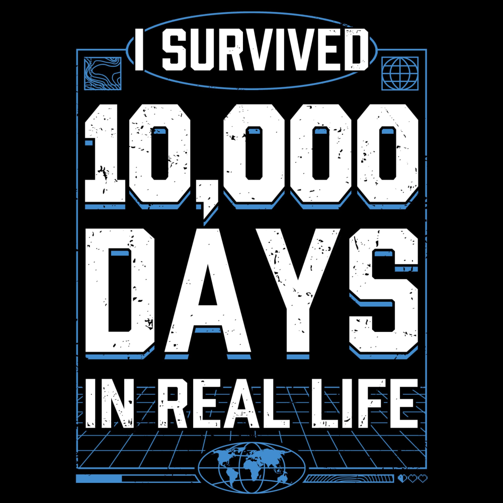 SB737 'I Survived 10,000 Days' T-Shirt