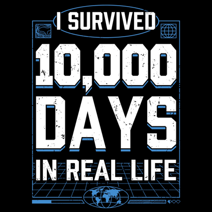 SB737 'I Survived 10,000 Days' T-Shirt