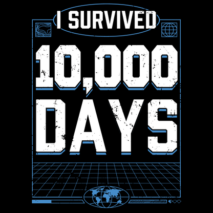 SB737 'I Survived 10,000 Days' T-Shirt