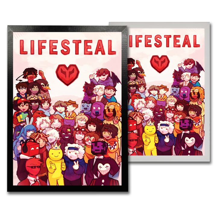 Merch Store Poster Products – Lifesteal Merch Store