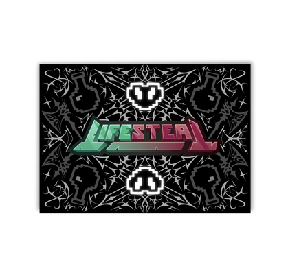 LIMITED EDITION: Hand-Signed | Lifesteal Postcards