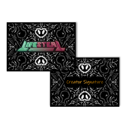 LIMITED EDITION: Hand-Signed | Lifesteal Postcards