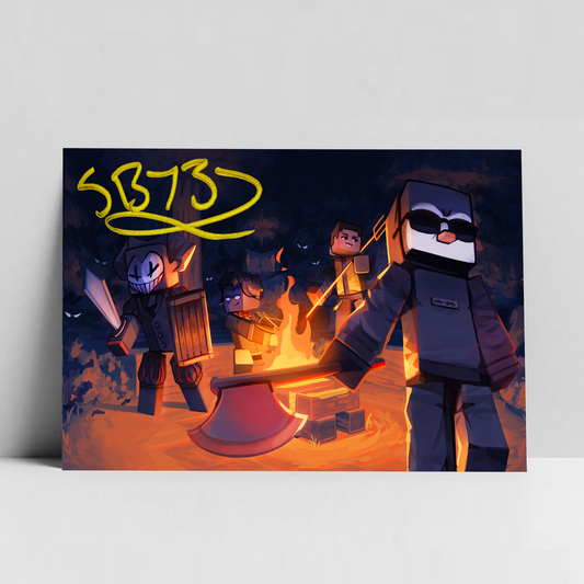 Hand-Signed | SB737 Team Apocalypse Lifesteal Postcard