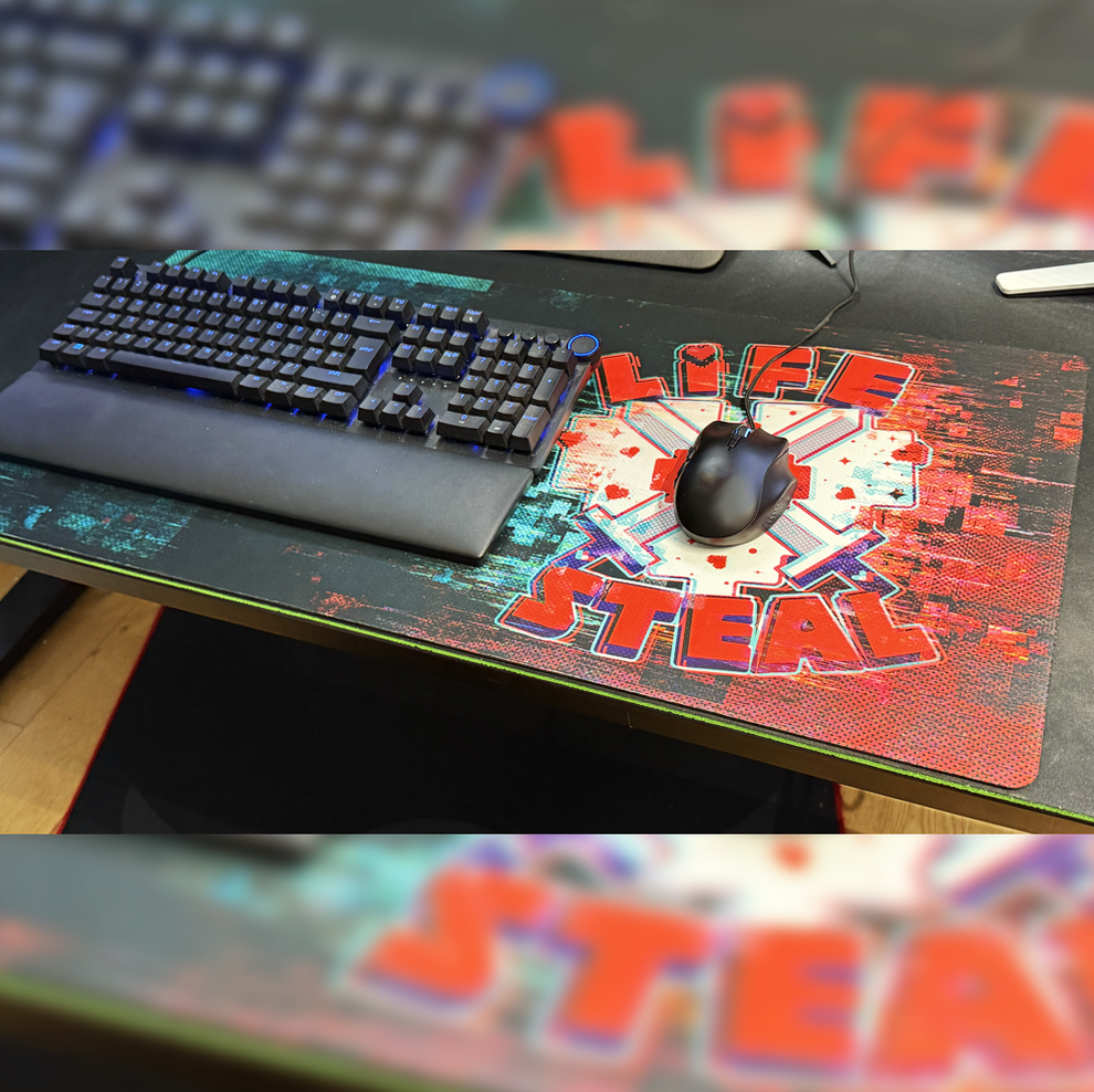 Lifesteal Mouse Pad – Lifesteal Merch Store