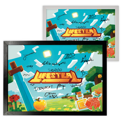 LIMITED EDITION: Hand-Signed | Lifesteal Poster