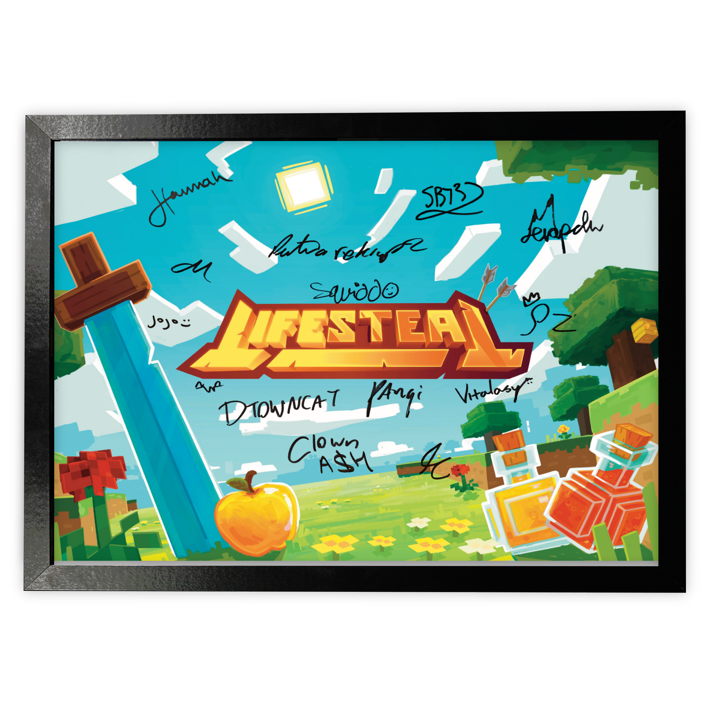 LIMITED EDITION: Hand-Signed | Lifesteal Poster