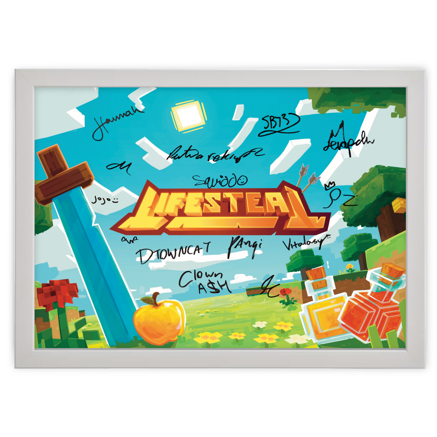 LIMITED EDITION: Hand-Signed | Lifesteal Poster