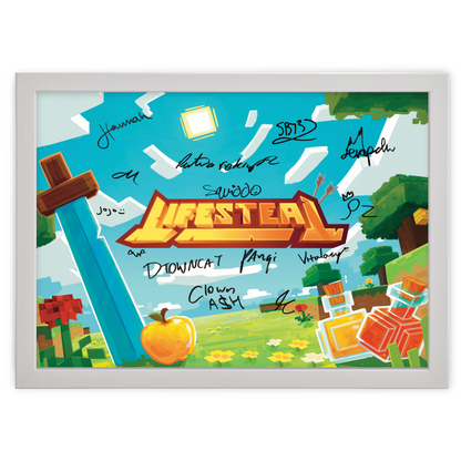 LIMITED EDITION: Hand-Signed | Lifesteal Poster