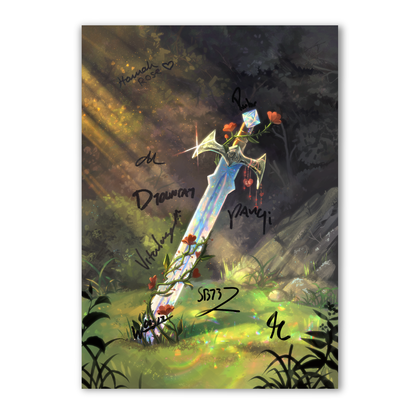 LIMITED EDITION: Hand-Signed | Rotterdam Lifesteal Poster