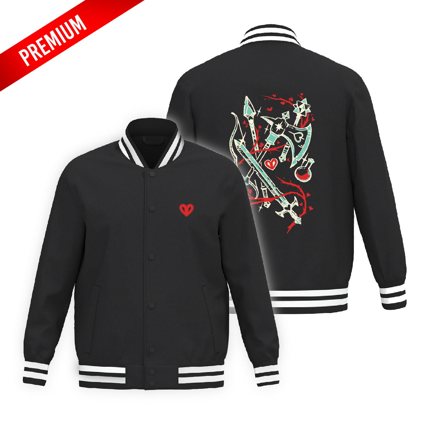 Premium Lifesteal Varsity Jacket
