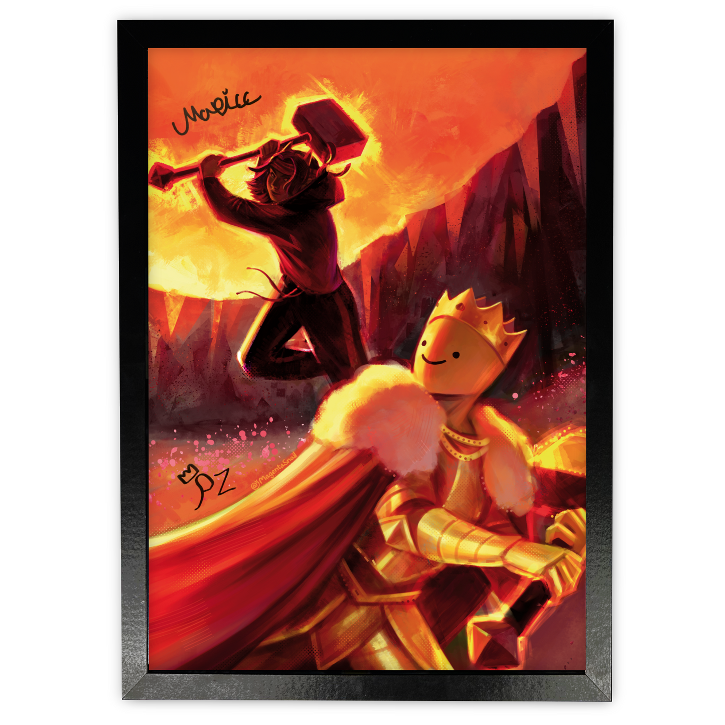 Hand-Signed | PrinceZam & Mapic Poster