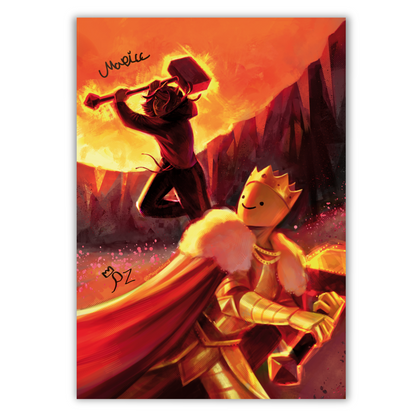 Hand-Signed | PrinceZam & Mapic Poster