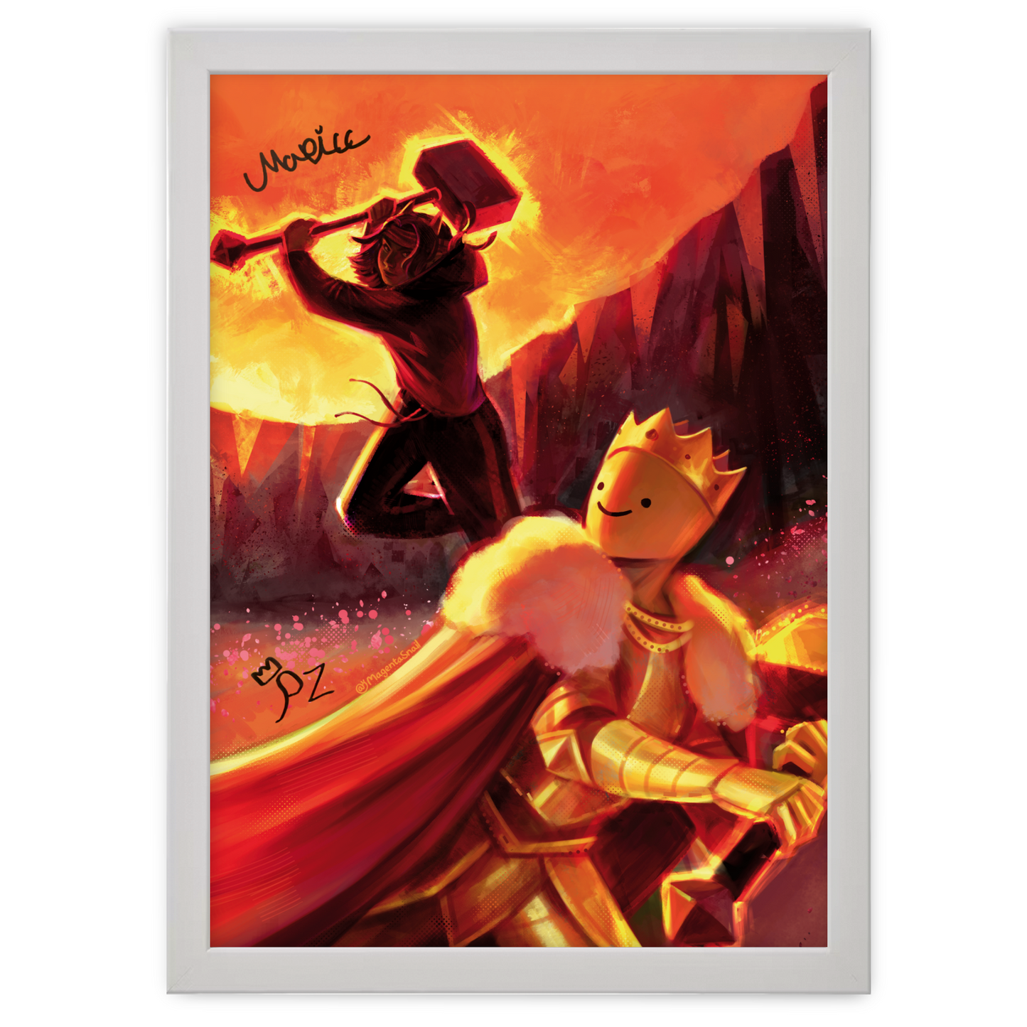 Hand-Signed | PrinceZam & Mapic Poster